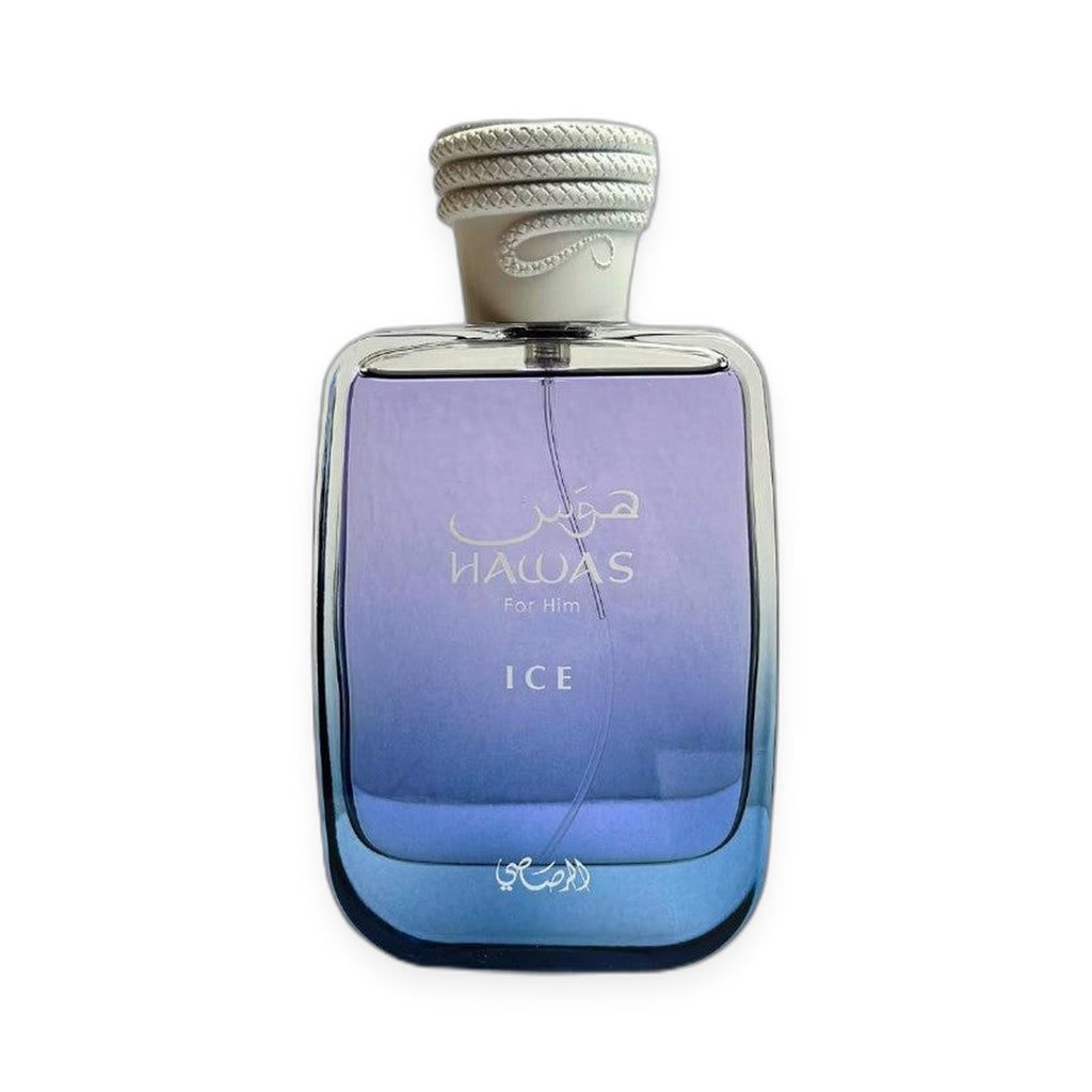 Rasasi Hawas Ice Eau de Parfum 100ml on white background