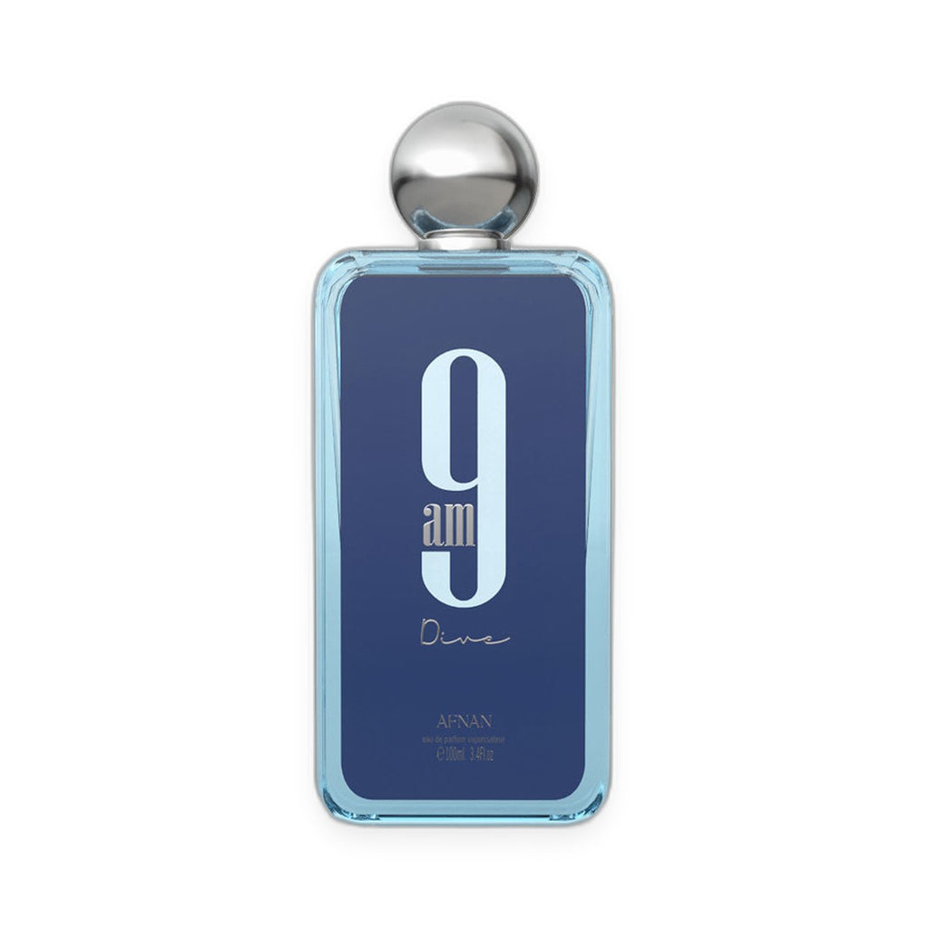 Afnan 9AM Dive Eau de Parfum 100ml on white background