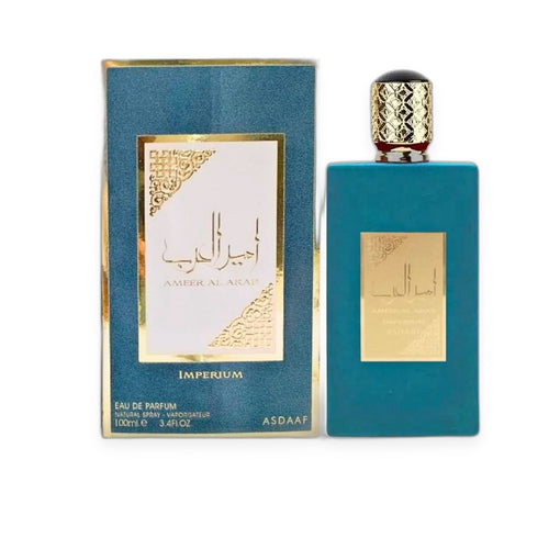 Asdaaf Ameer Al Arab Imperium Eau de Parfum 100ml on white background