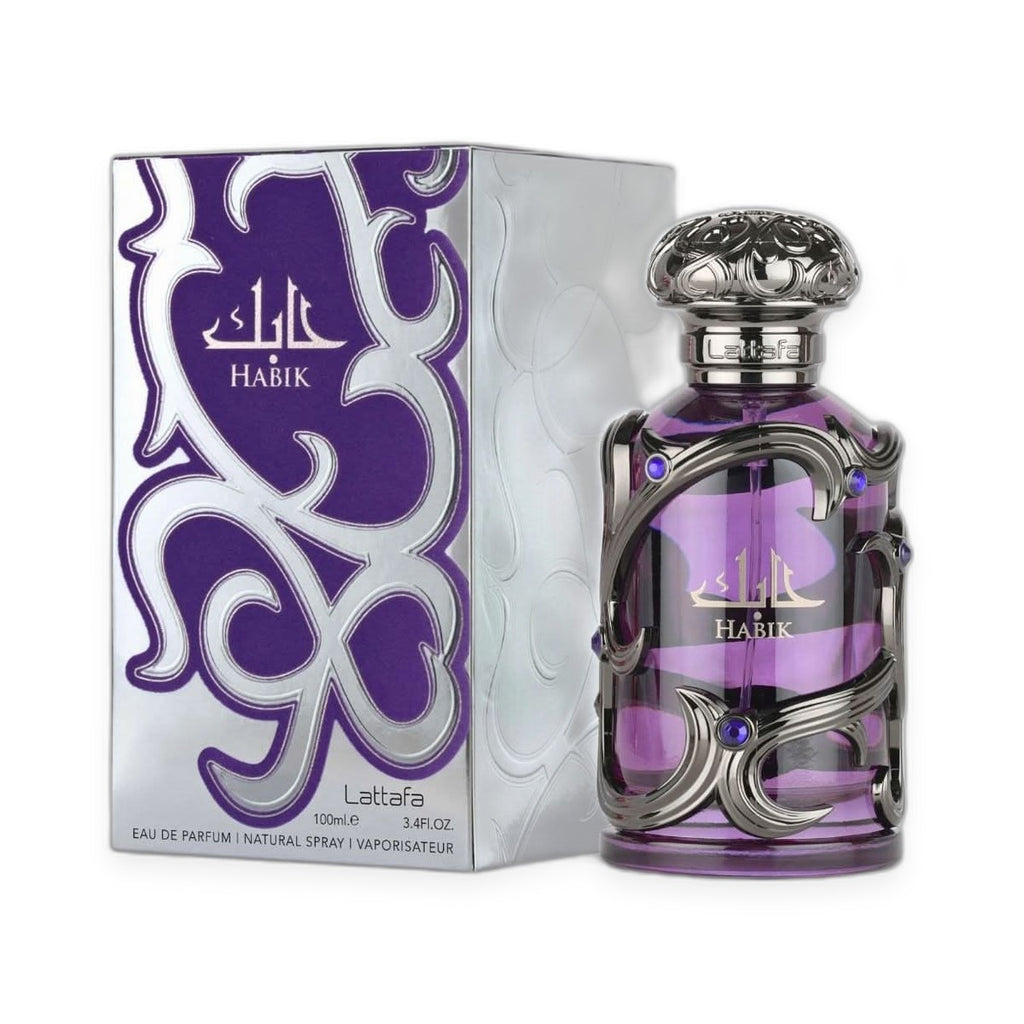 Lattafa Habik for Men Eau de Parfum 100ml on white background
