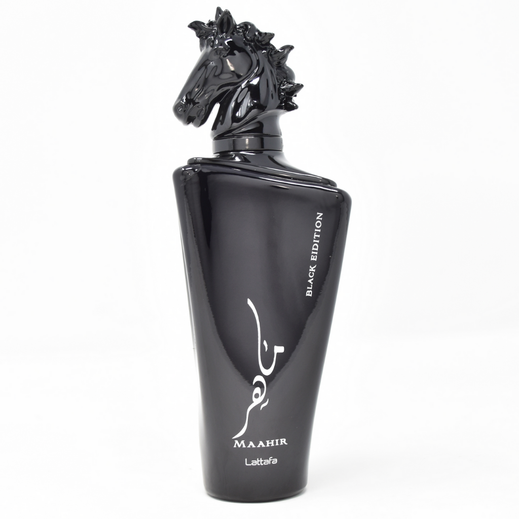 Lattafa Maahir Black Edition Eau de Parfum 100ml bottle