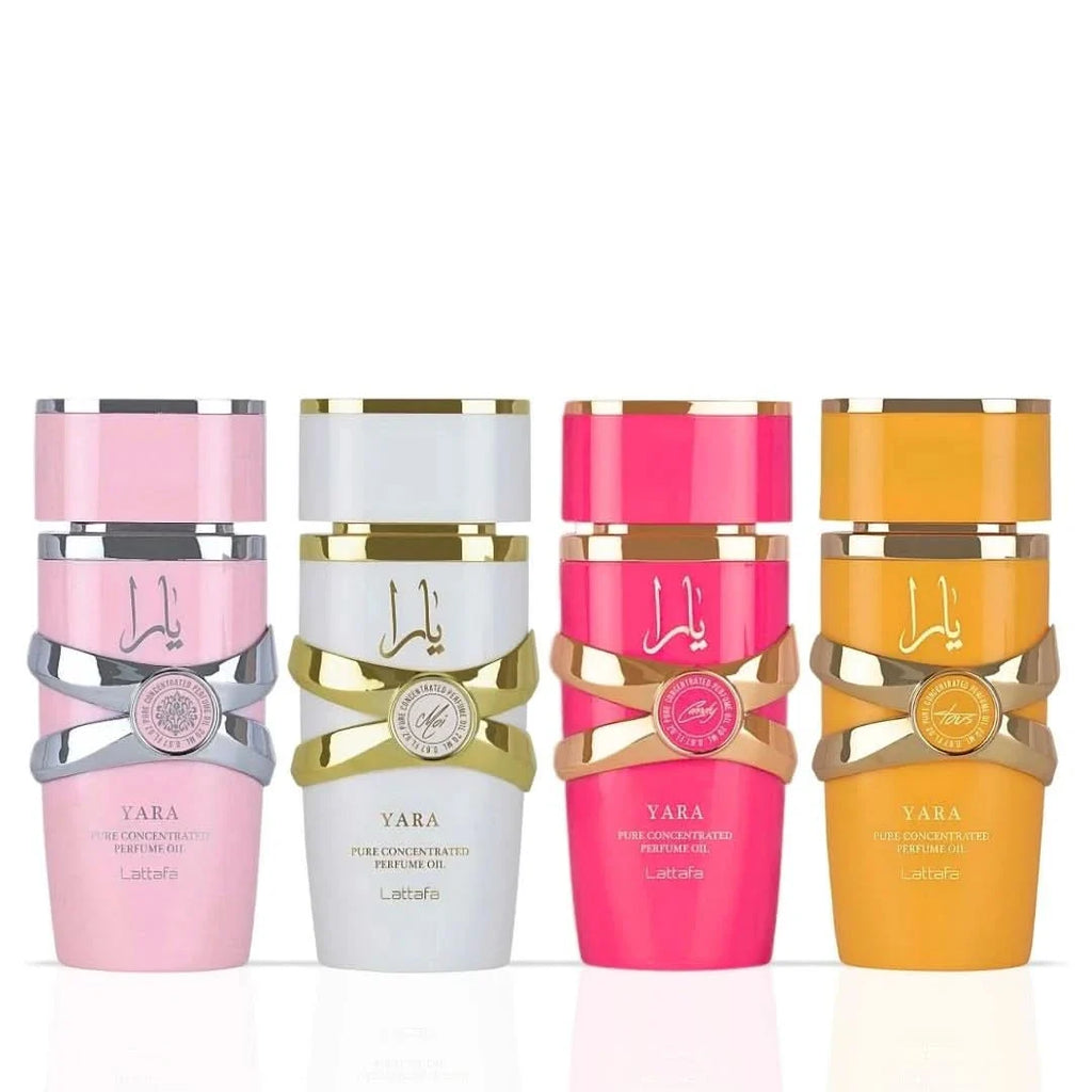 Lattafa Yara perfume oil detail