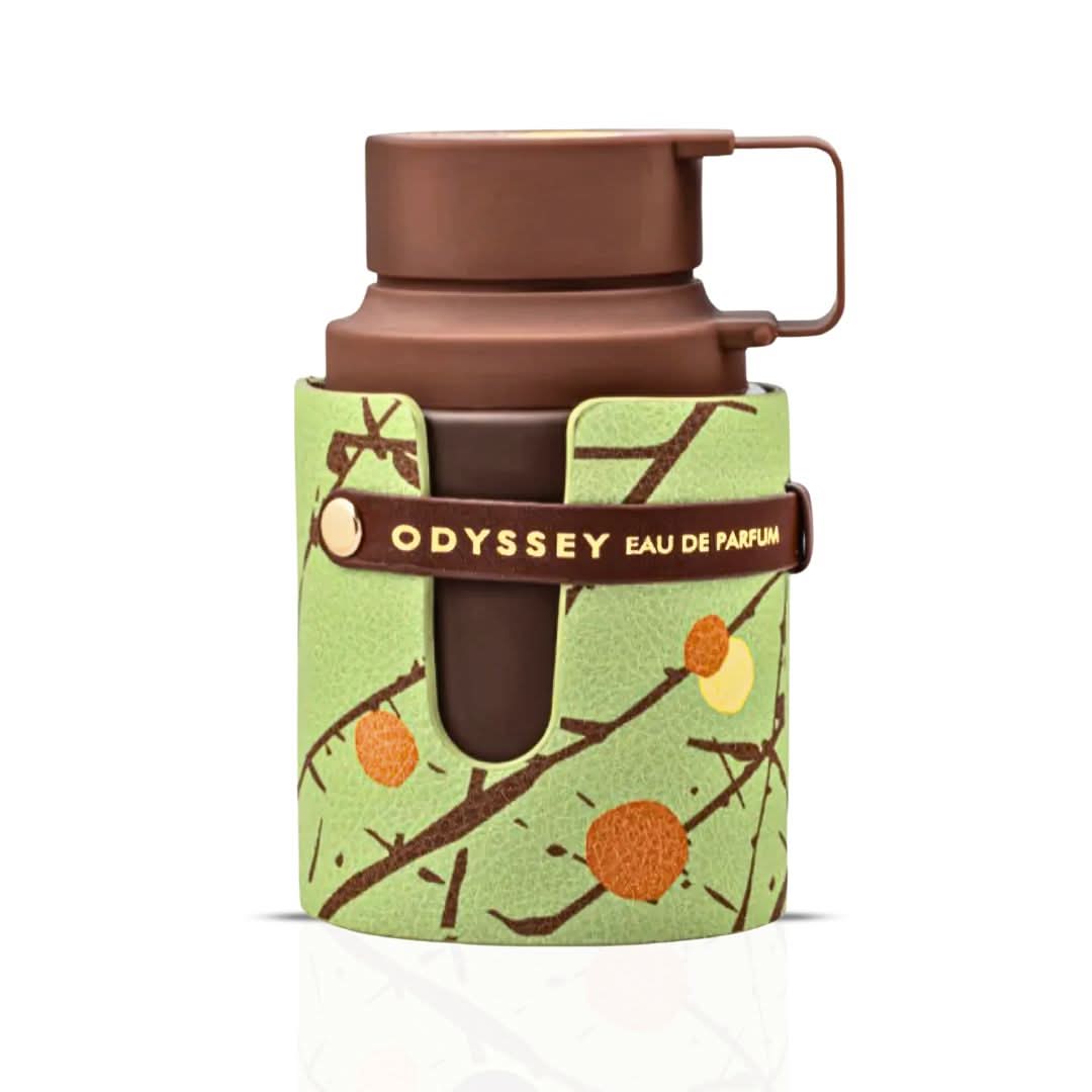 Armaf Odyssey Dubai Chocolat perfume bottle and box