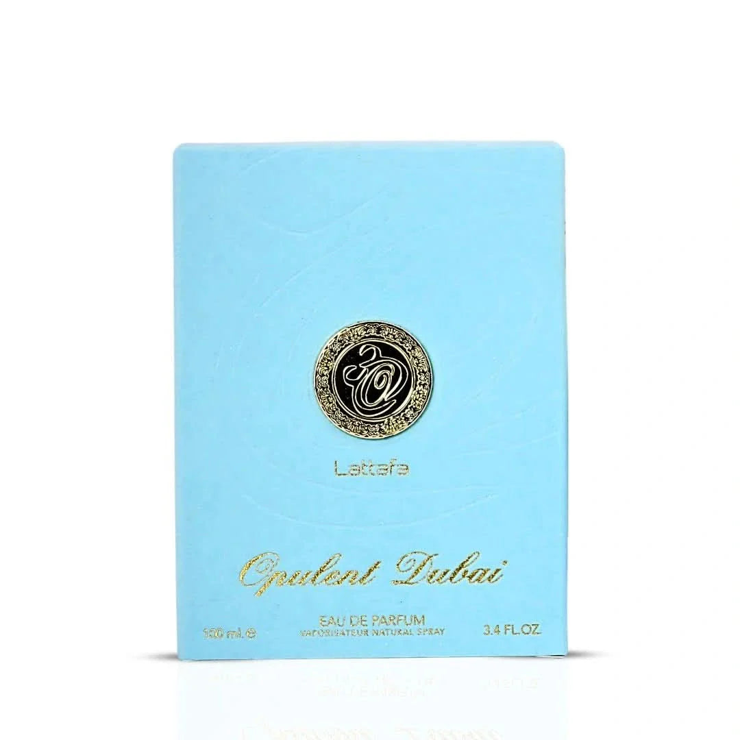 Lattafa Opulent Dubai eau de parfum detail