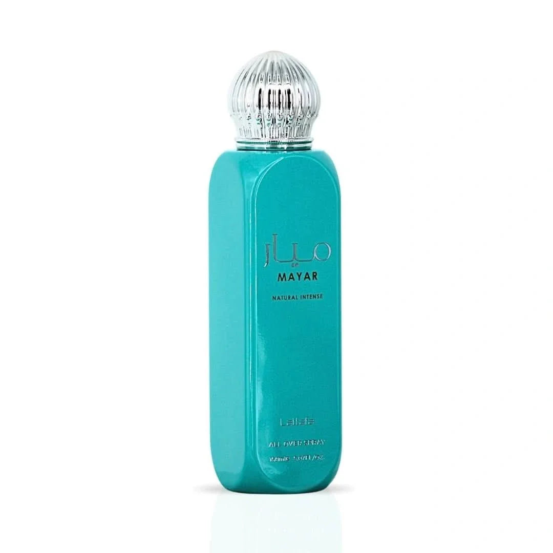 Lattafa Mayar body spray detail