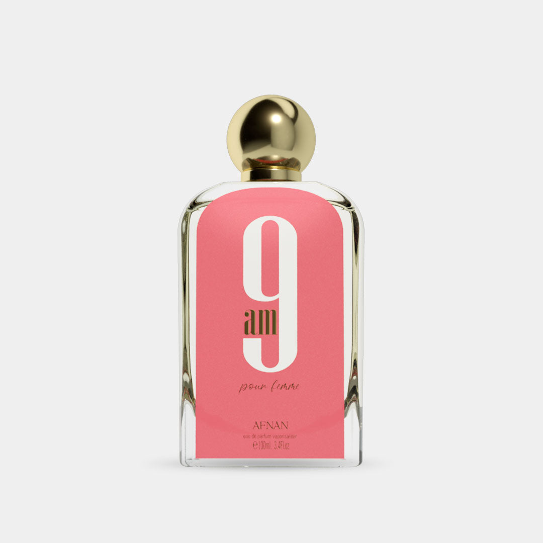 Afnan 9AM Pour Femme Eau de Parfum 100ml bottle