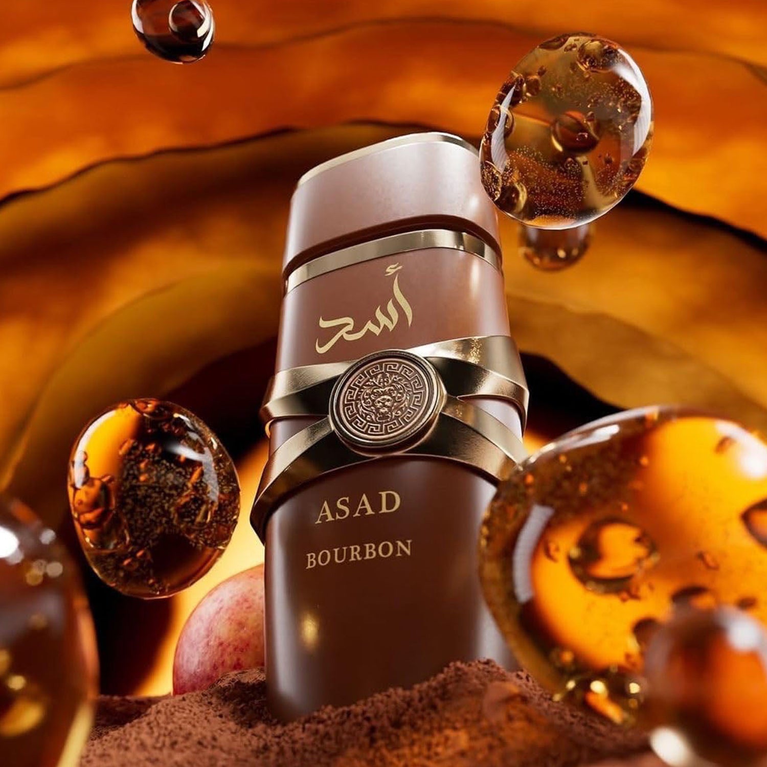 Lattafa Asad Bourbon eau de parfum detail