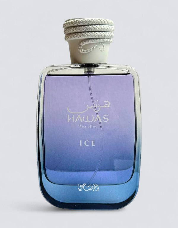 Hawas Ice by Rasasi Eau de Parfum 100ml bottle