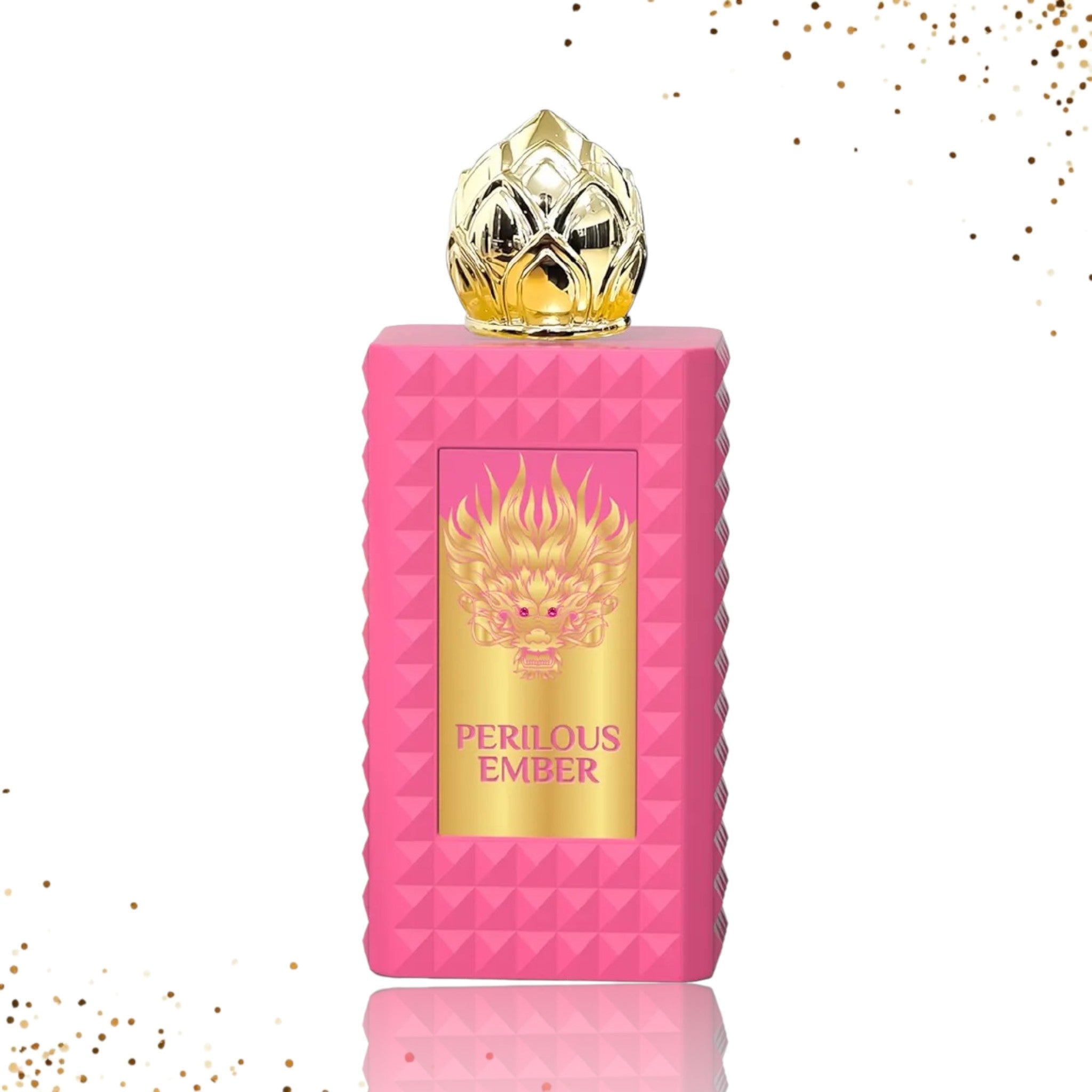 Emper Perilous Ember Dragon Collection eau de parfum bottle detail