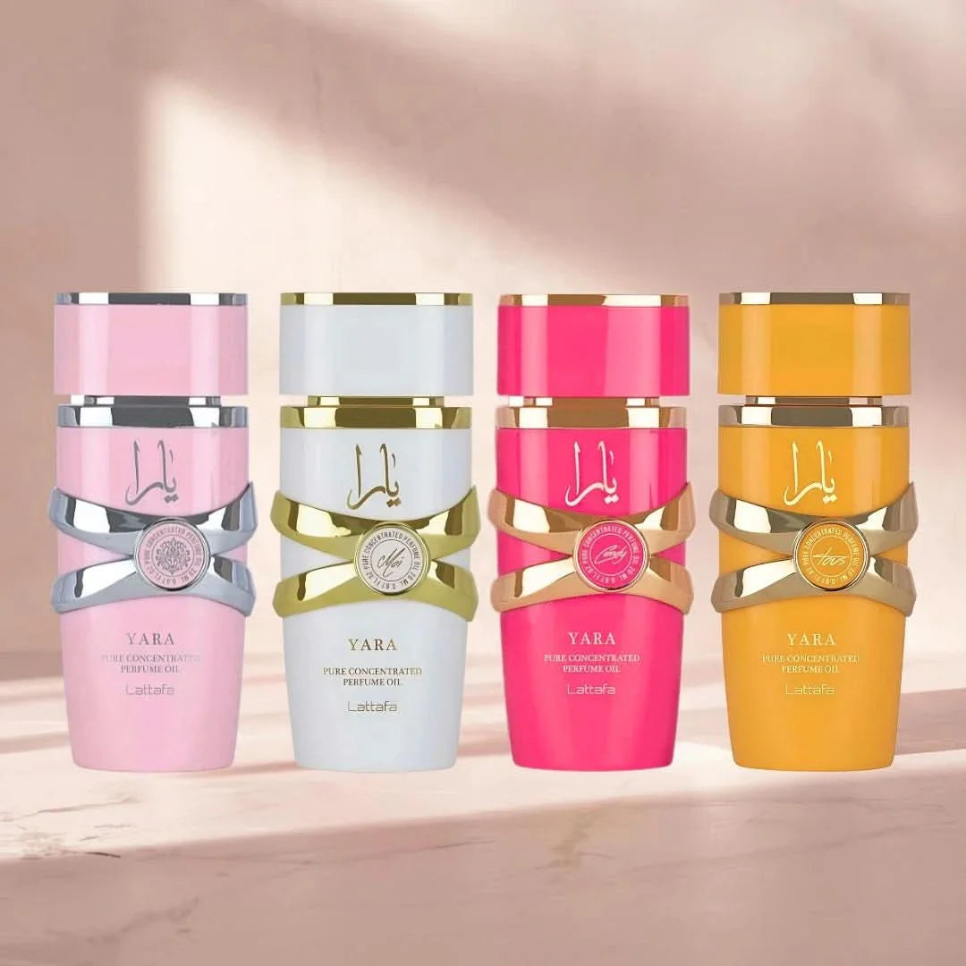 Lattafa Yara perfume oil collection